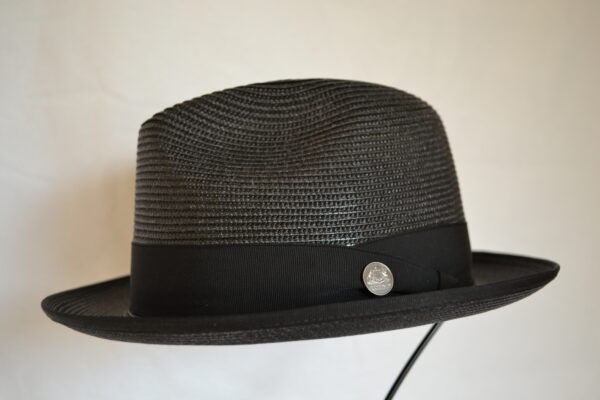 Stetson Latte Black Fedora