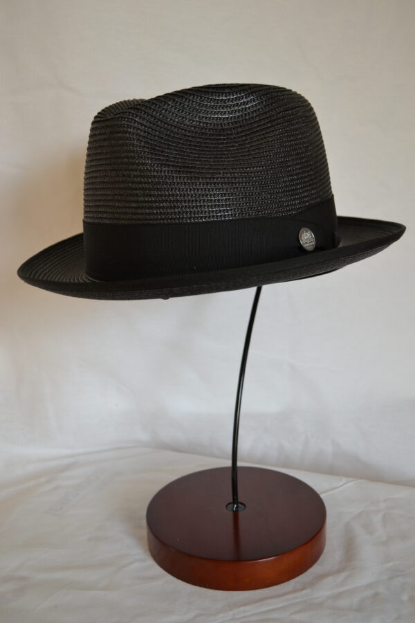 Stetson Latte Black Fedora - Image 3