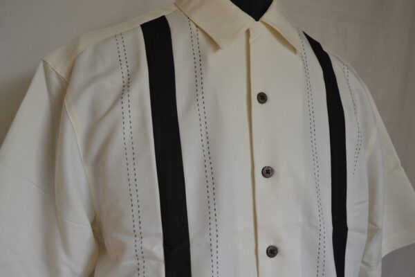 Panel Shirt Beige/Black - Image 2