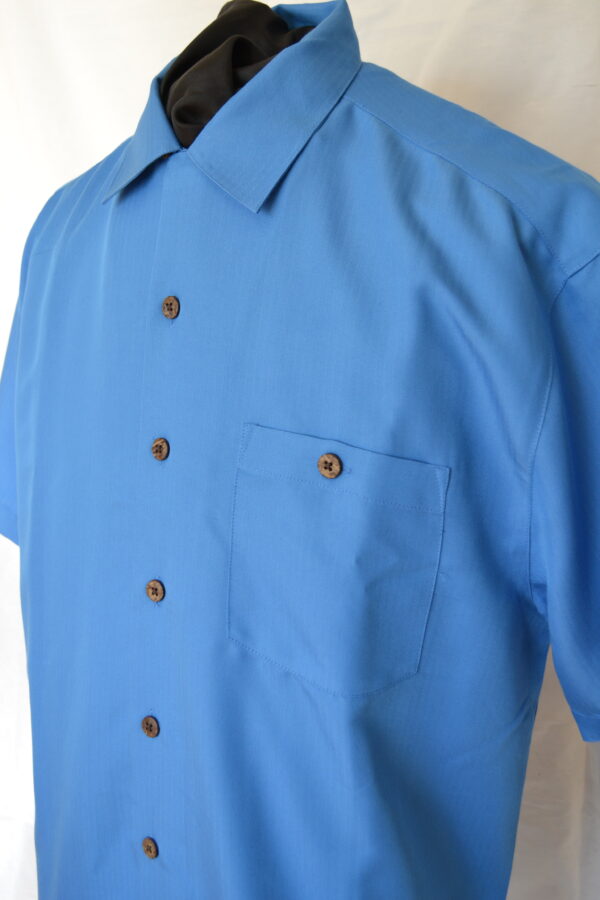 Marine Blue Dress Shirt - Image 3