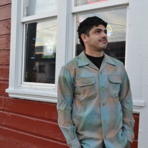 Teal Ombre Pendleton Board Shirt
