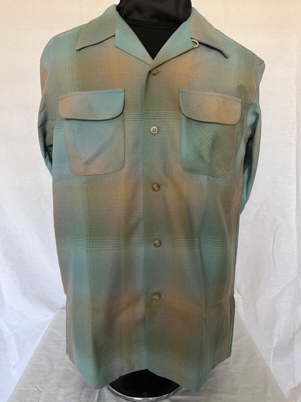 Teal Ombre Pendleton Board Shirt - Image 4