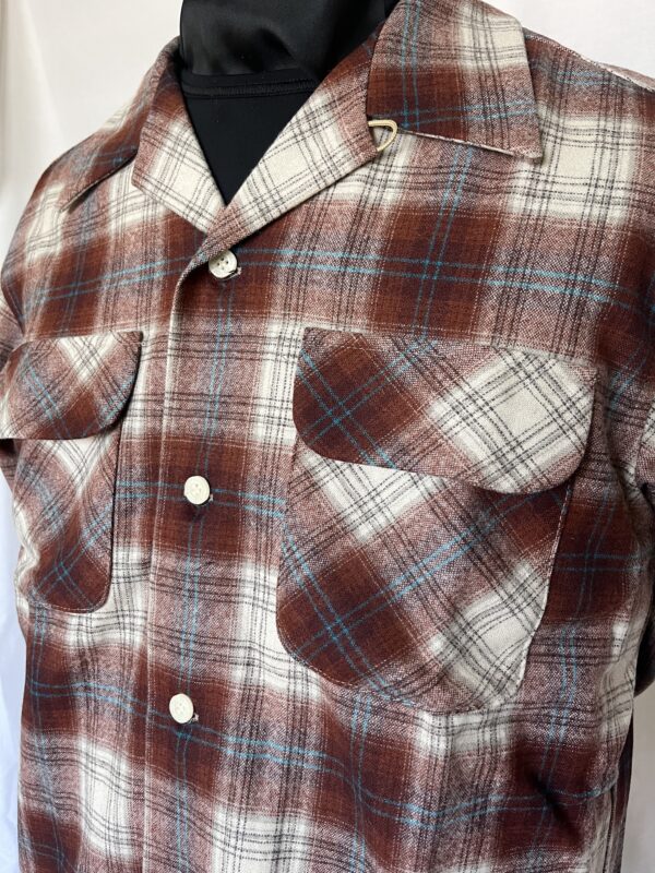 Red Plaid Board Shirt - Image 2