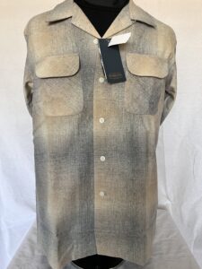 Beige Gray Board Shirt