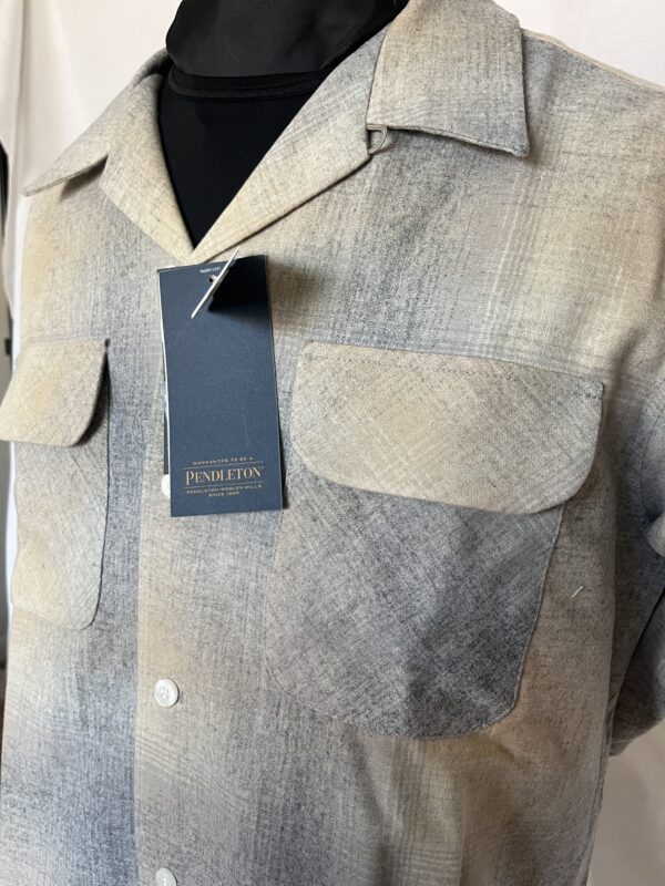 Beige Gray Board Shirt - Image 3
