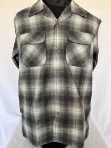 Gray Plaid Board Shirt